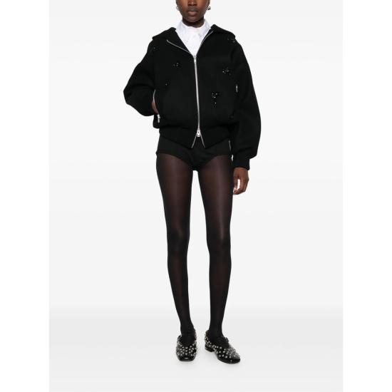 26FW 시몬로샤 봄버 자켓 6184B W 1265 BLACK - SIMONE ROCHA