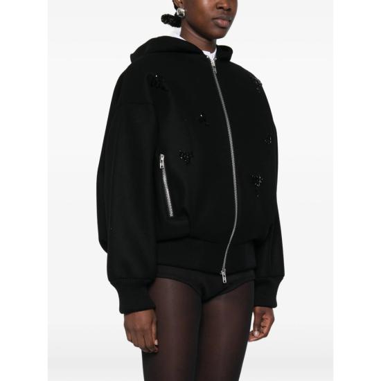26FW 시몬로샤 봄버 자켓 6184B W 1265 BLACK - SIMONE ROCHA