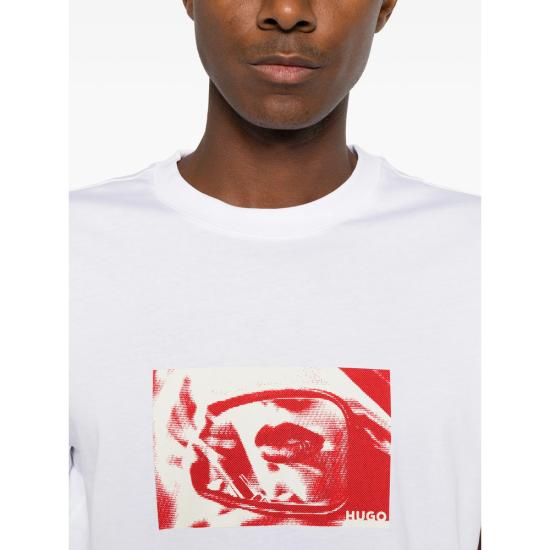 26FW 휴고보스 탑 50570844 100 WHITE - HUGO BOSS