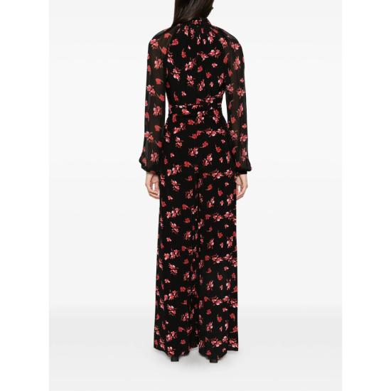 26FW 다이앤 본 퍼스텐버그 점프수트 U043AIRISBNCVG IRISB BLACK RED - DIANE VON FURSTENBERG