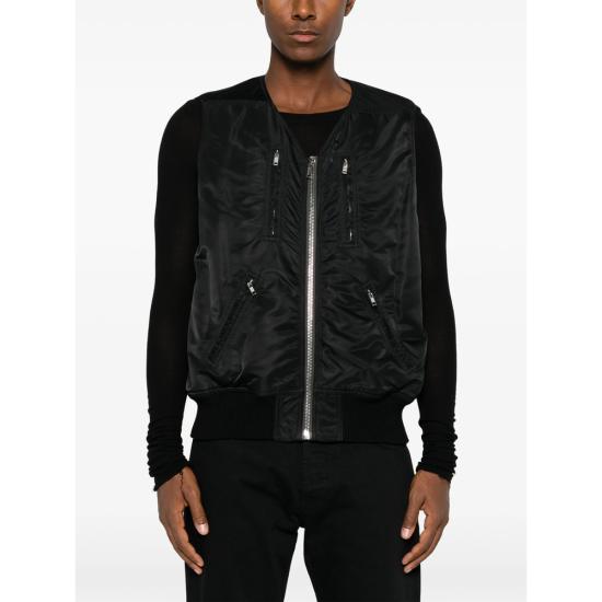 26FW 릭 오웬스 봄버 자켓 RR02F4736 NBFO 09 BLACK - RICK OWENS