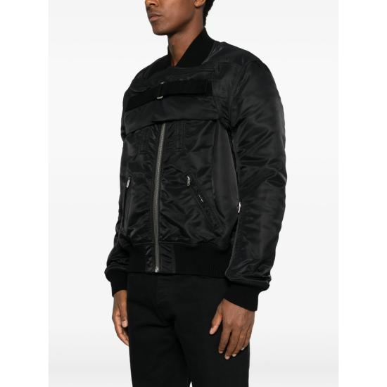 26FW 릭 오웬스 봄버 자켓 RR02F4736 NBFO 09 BLACK - RICK OWENS