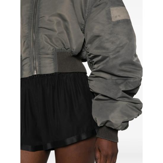 26FW 릭 오웬스 봄버 자켓 RO02F5798 NBFDH3 78 GREY - RICK OWENS