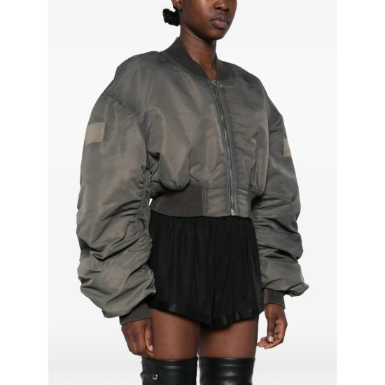 26FW 릭 오웬스 봄버 자켓 RO02F5798 NBFDH3 78 GREY - RICK OWENS