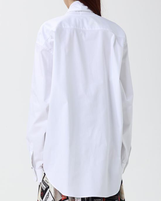 26FW 모스키노 셔츠 0214 5436 0001 BIANCO - MOSCHINO