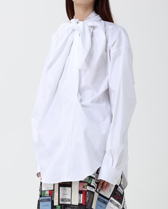 26FW 모스키노 셔츠 0214 5436 0001 BIANCO - MOSCHINO