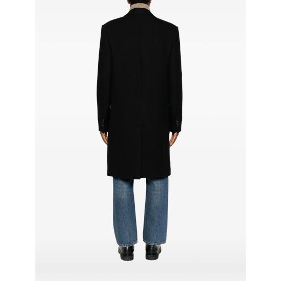 26FW 아미 트렌치 코트 HCO110 WV0078001 BLACK - AMI