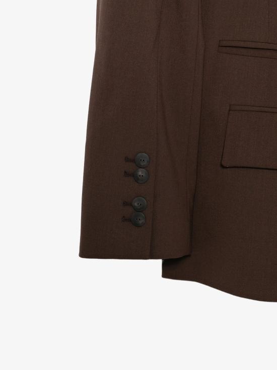26FW 돈답 수트 자켓 DJ789WS0115D XXX 737 CHOCOLATE - DONDUP