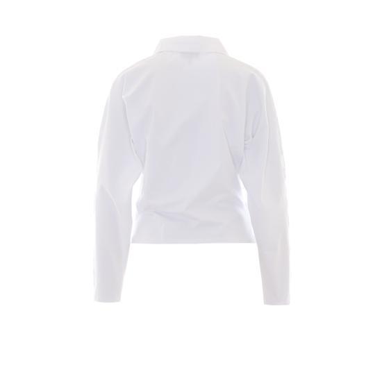 26FW 가니 폴로 티셔츠 A1170009 151 WHITE - GANNI