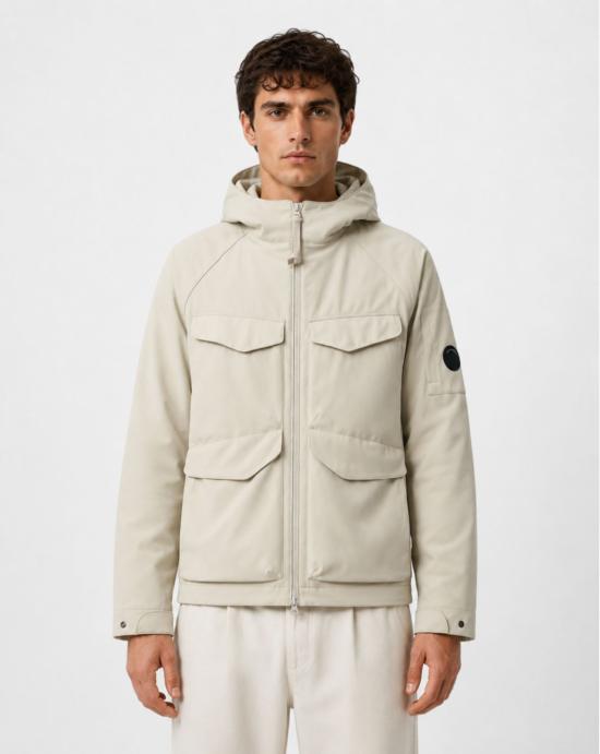  씨피 컴퍼니 쉘-R 패딩 후드 렌즈 자켓 21CMOW004A006097A 888 NAVY - C.P. COMPANY