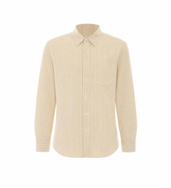 26FW 던스트 셔츠 UDSH6C102IV IVORY STRIPE WHITE