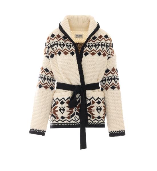 26FW 자딕앤볼테르 가디건 KWCO01552 252 WHITE