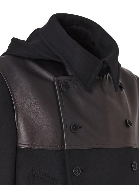26FW 펜디 코트 FF0884 AMYCF0QA1 BLACK - FENDI