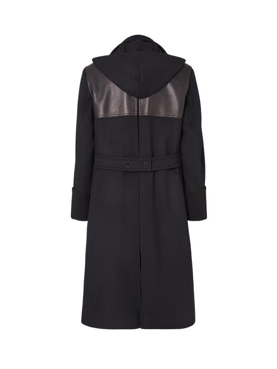 26FW 펜디 코트 FF0884 AMYCF0QA1 BLACK - FENDI