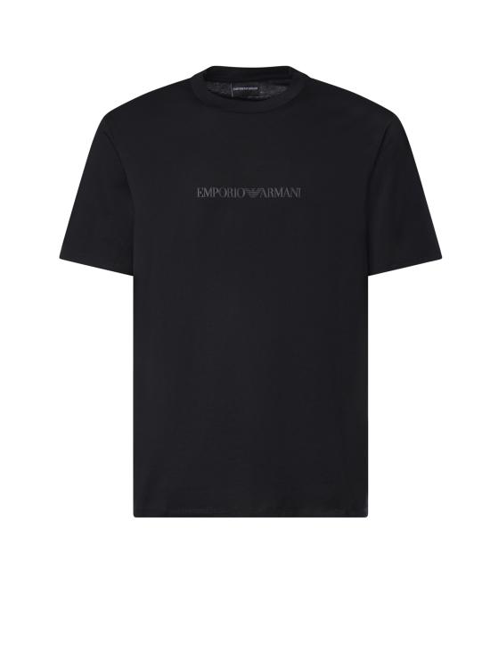 26FW 엠포리오 아르마니 반팔 티셔츠 EM004583 AF13669MC540 BLACK
