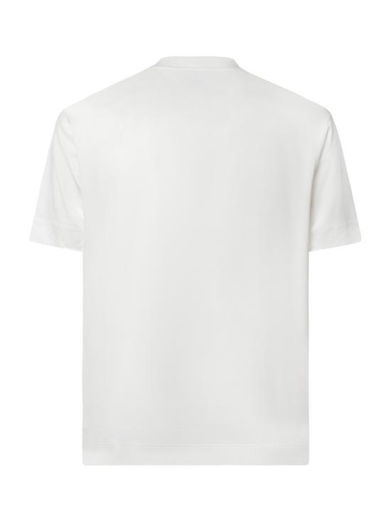 26FW 엠포리오 아르마니 반팔 티셔츠 EM006765 AF10017U0003 WHITE - EMPORIO ARMANI