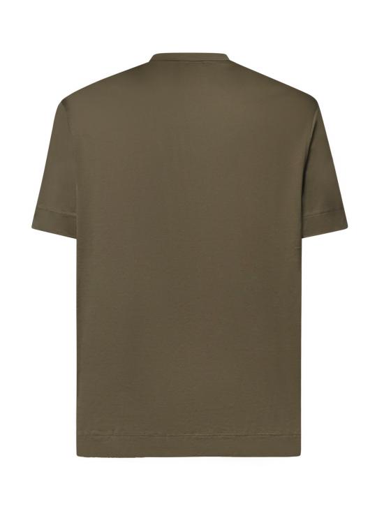 26FW 엠포리오 아르마니 반팔 티셔츠 EM006765 AF10017U7046 GREEN - EMPORIO ARMANI