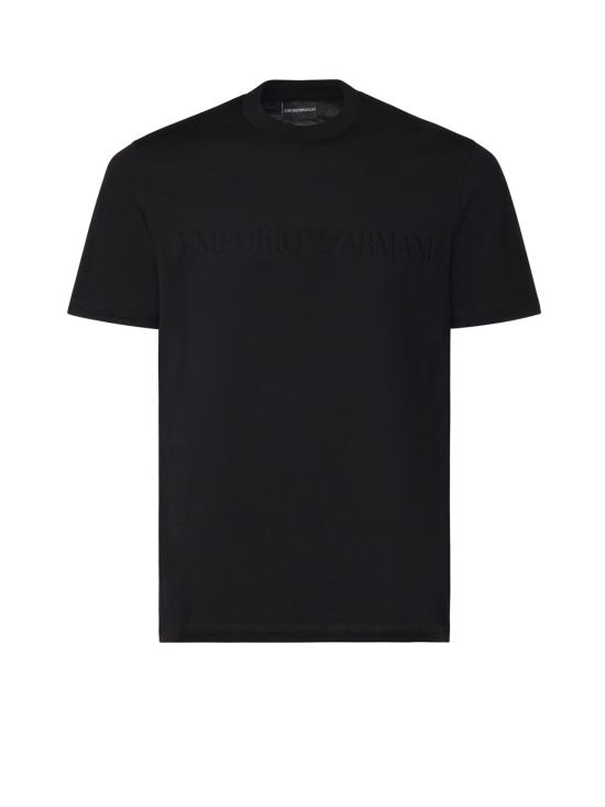 26FW 엠포리오 아르마니 반팔 티셔츠 EM004593 AF10762FC302 BLACK