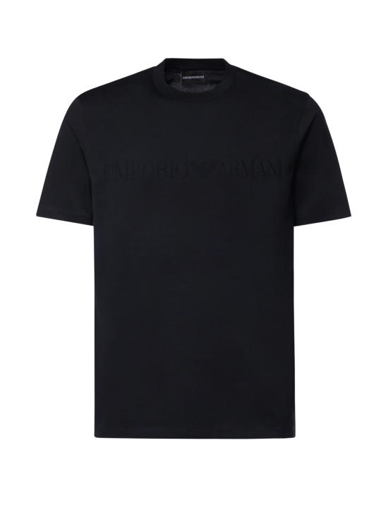 26FW 엠포리오 아르마니 반팔 티셔츠 EM004593 AF10762FB439 NAVY