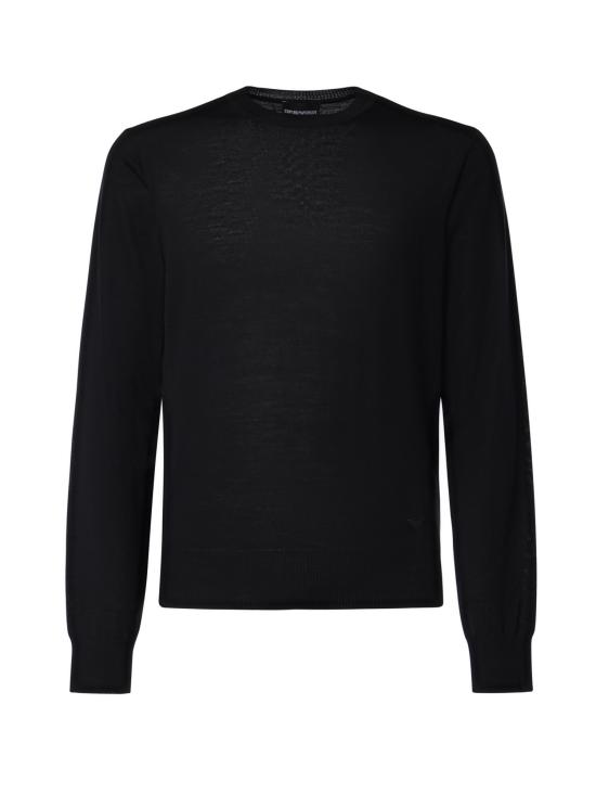 26FW 엠포리오 아르마니 스웨터 EM005803 AF25400UC001 BLACK