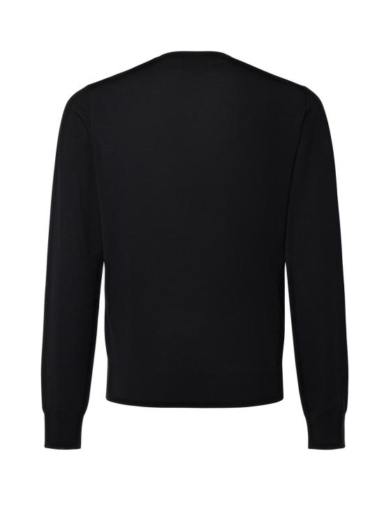 26FW 엠포리오 아르마니 스웨터 EM005803 AF25400UC001 BLACK - EMPORIO ARMANI