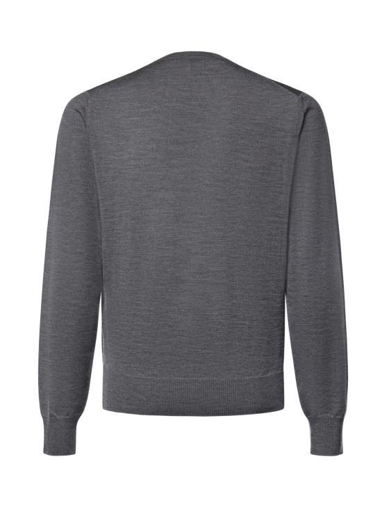 26FW 엠포리오 아르마니 스웨터 EM005803 AF25400O8021 GREY - EMPORIO ARMANI