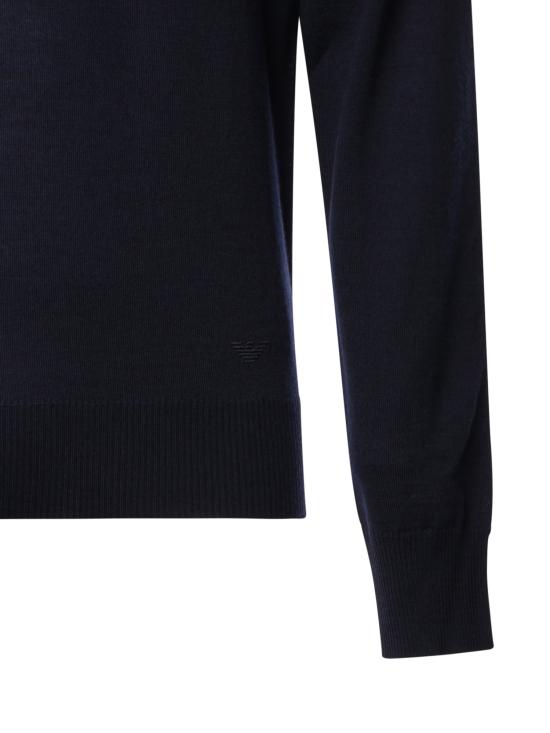 26FW 엠포리오 아르마니 스웨터 EM005803 AF25400UB102 NAVY BLUE - EMPORIO ARMANI