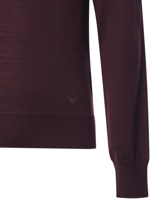 26FW 엠포리오 아르마니 스웨터 EM005804 AF25400UA331 DECADENT CHOCOLATE - EMPORIO ARMANI