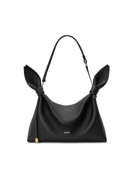 26FW 로에베 미디움 스카프 백 ABNYBNMX01 1100 BLACK - LOEWE
