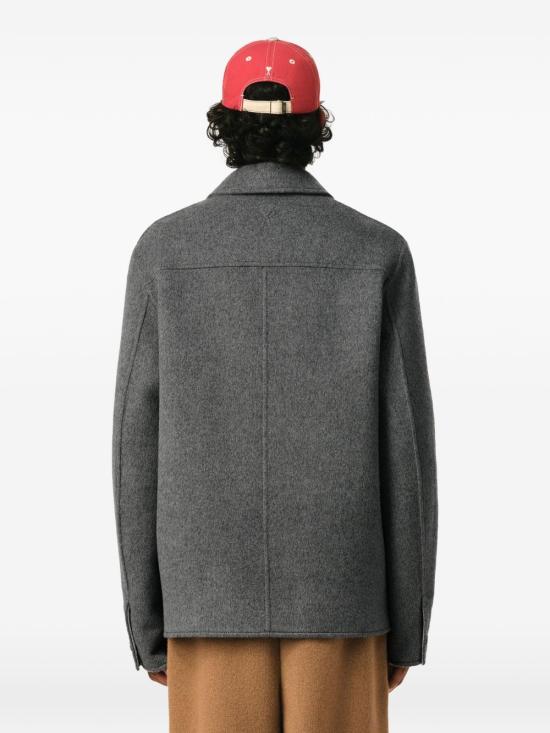 26FW 아미 수트 자켓 HJK844WV0217 A226 GRIS CARBONE CENDRE - AMI