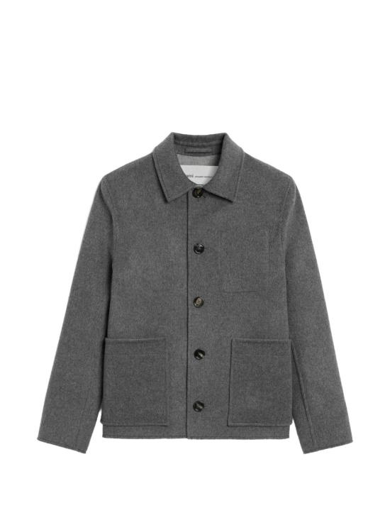 26FW 아미 수트 자켓 HJK844WV0217 A226 GRIS CARBONE CENDRE