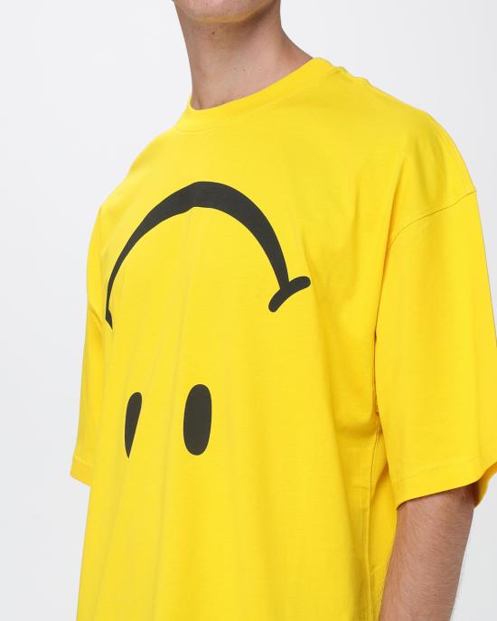 26FW 모스키노 반팔 티셔츠 0701 5241 1023 GIALLO - MOSCHINO