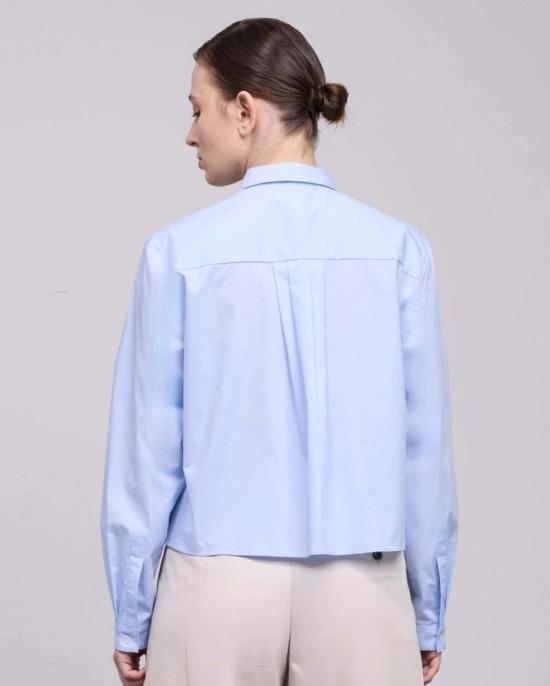  Phoebe Jon 탑 피비 존 아이리스 크롭 셔츠 - OTHER BRANDS
