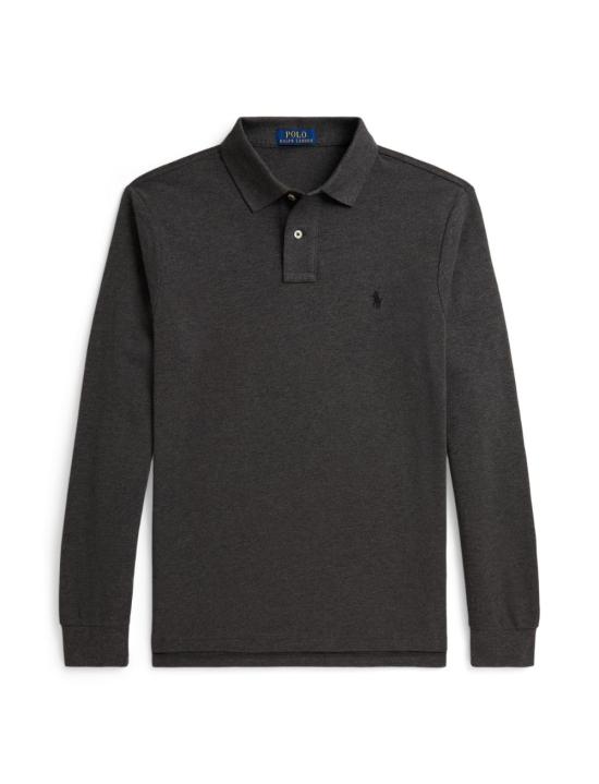 26FW 폴로 랄프로렌 클래식 핏 코튼 폴로 셔츠 710680790 501 GRIGIO