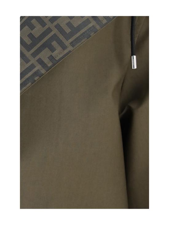 26FW 펜디 코트 FF0903 B1UEF1XEW VERDE MILIT TABACCO - FENDI