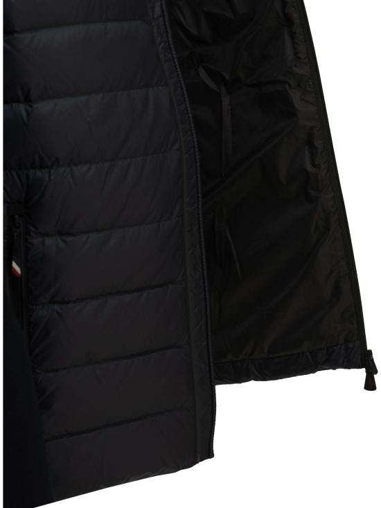26FW 몽클레어 니트웨어 패딩 울 가디건  블루 - MONCLER