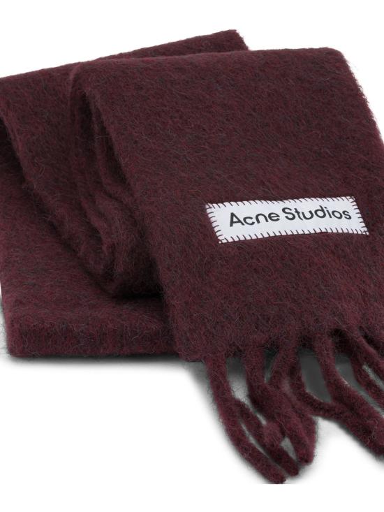 26FW 아크네 스튜디오 머플러/스카프 스카프 & 실크 스카프 Sciarpe & Foulard Bordeaux - ACNE STUDIOS