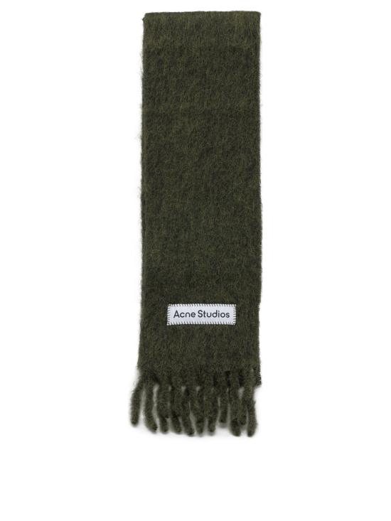 26FW 아크네 스튜디오 머플러/스카프 스카프 & 실크 스카프 Sciarpe & Foulard Green