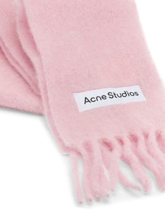 26FW 아크네 스튜디오 머플러/스카프 스카프 & 실크 스카프 Sciarpe & Foulard 핑크 - ACNE STUDIOS