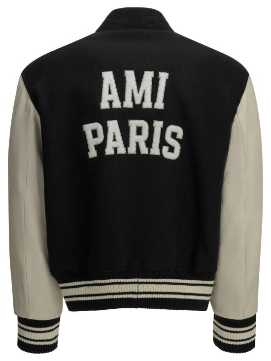 26FW 아미 자켓 테디 재킷과 코트 블랙 - AMI