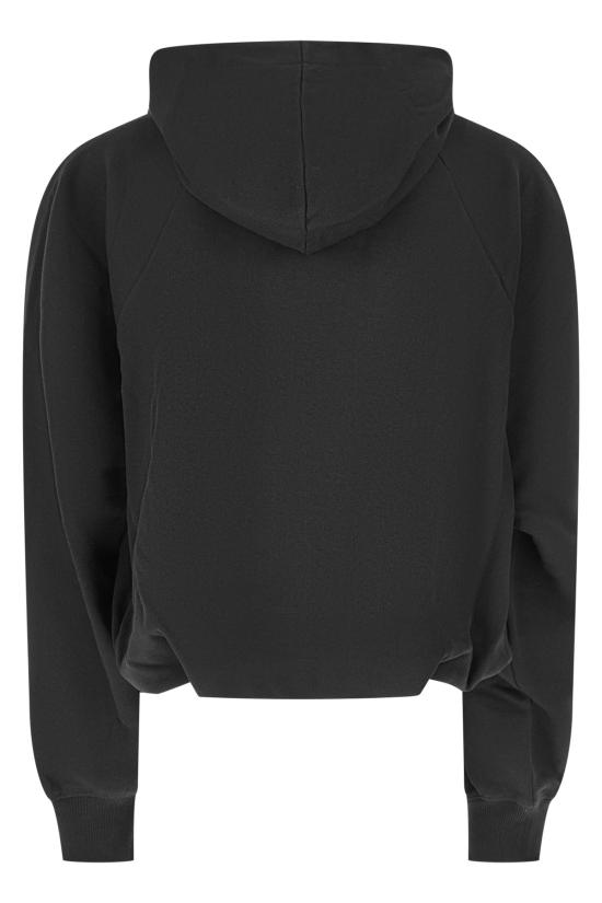 26FW 드리스 반 노튼 후드 티셔츠 2620111354610 900 BLACK - DRIES VAN NOTEN