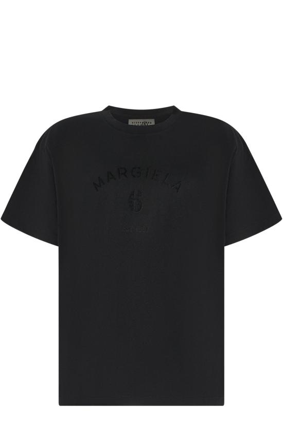 26FW MM6 메종마르지엘라 반팔 티셔츠 SH2GC0048M20048 900 BLACK