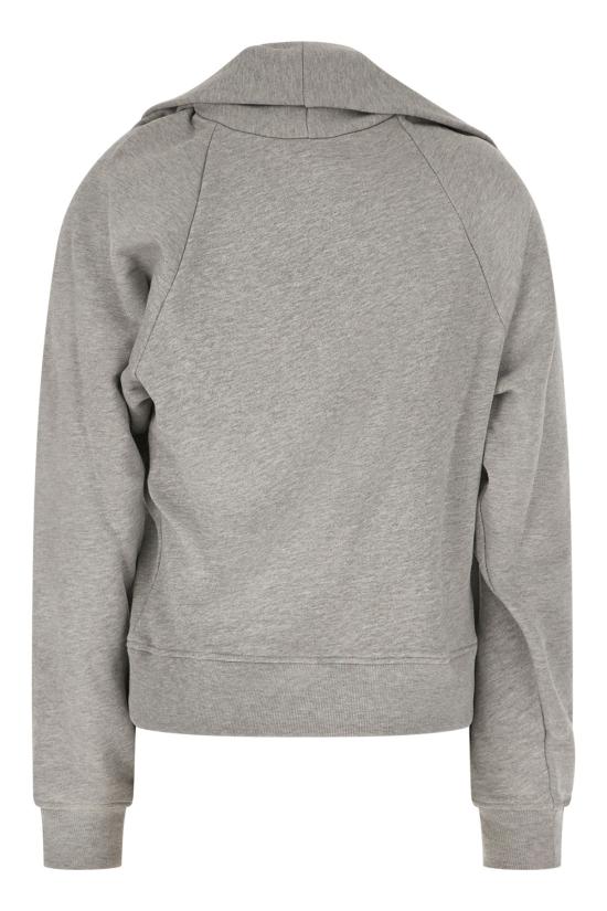 26FW 드리스 반 노튼 후드 티셔츠 2620111344612 813 GREY MELANGE - DRIES VAN NOTEN