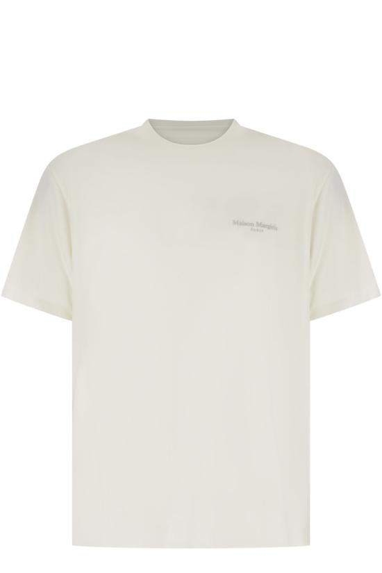 26FW 마르지엘라 반팔 티셔츠 S67GC0055M20274 101 OFF WHITE