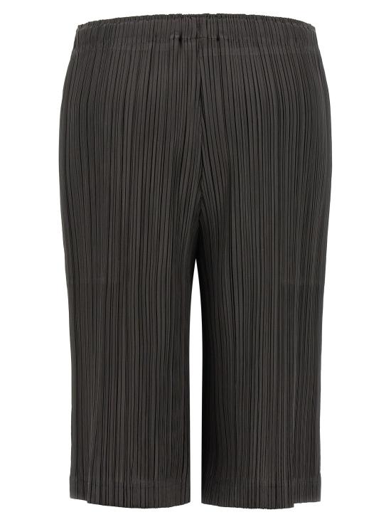 26FW 플리츠플리즈 숏팬츠 두꺼운 하의 2 버뮤다 및 짧은 회색 - PLEATS PLEASE