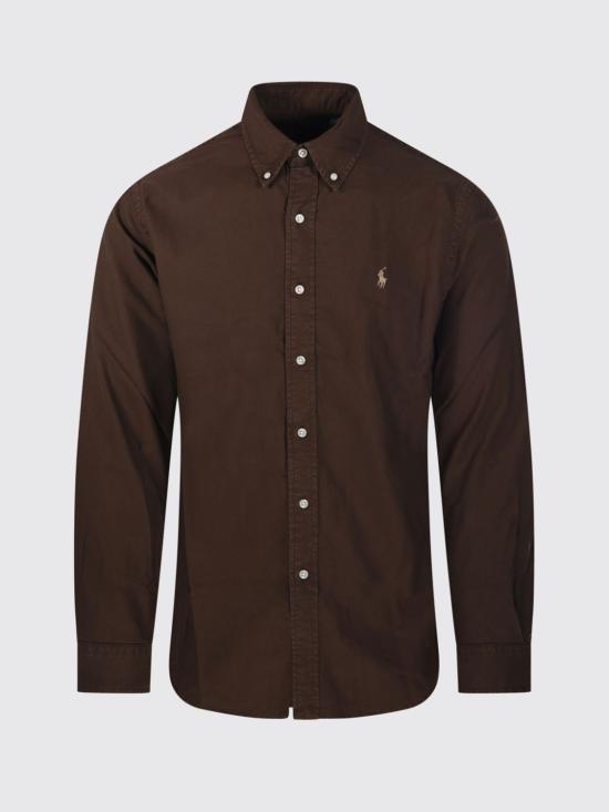 26FW 폴로 랄프로렌 셔츠 710805564 519 Brown - POLO RALPH LAUREN