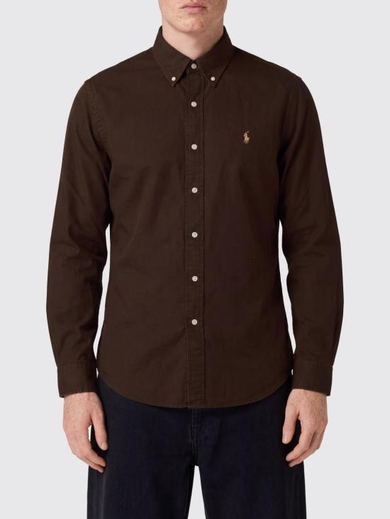 26FW 폴로 랄프로렌 셔츠 710805564 519 Brown
