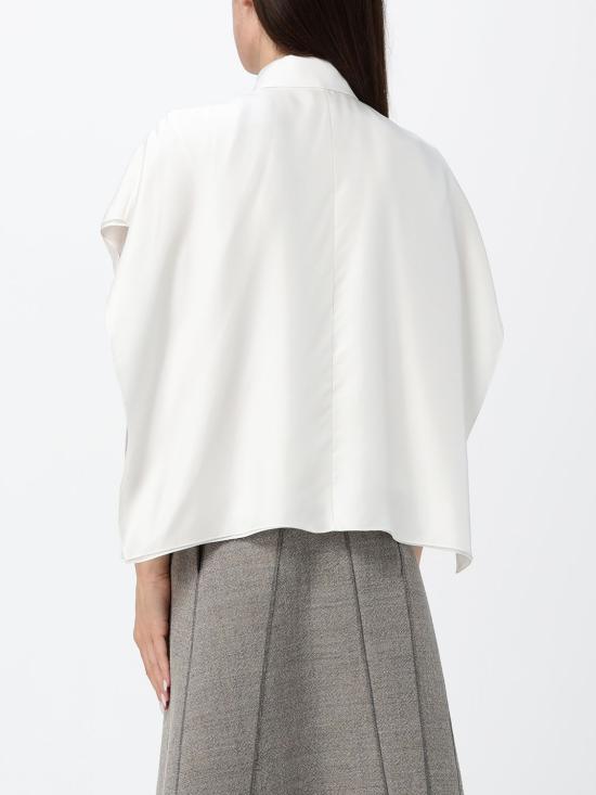 26FW 보테가베네타 셔츠 871457V6M80 9000 White - BOTTEGA VENETA
