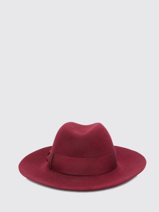 26FW 보르살리노 모자 270362 55L1 Burgundy - BORSALINO