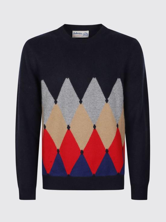 26FW 발렌타인 스웨터 B2P0007K0A8 93562 Navy - BALLANTYNE